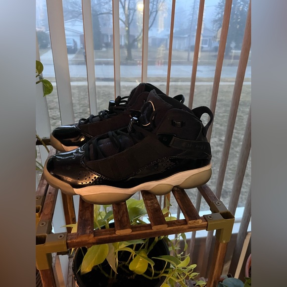 Jordan 6 Rings Black/Hyper-Royal-White (Space Jam) - Picture 6 of 7